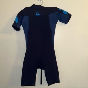 Quiksilver Blue Rashguard Swim Top